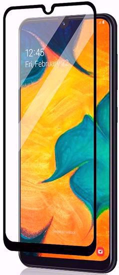 محافظ صفحه نمایش شیشه ای تمام چسب مناسب برای گوشی موبایل Samsung Galaxy M30  Front