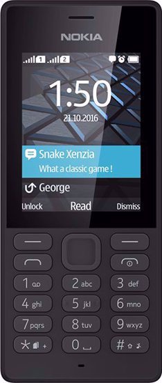 گوشی موبایل نوکیا مدل Nokia 150 Black Front دو سیم‌ کارت	