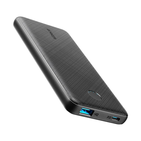 تصویر  پاور بانک انکر مدل A1244 PowerCore Slim ظرفیت 10000 میلی آمپر ساعت