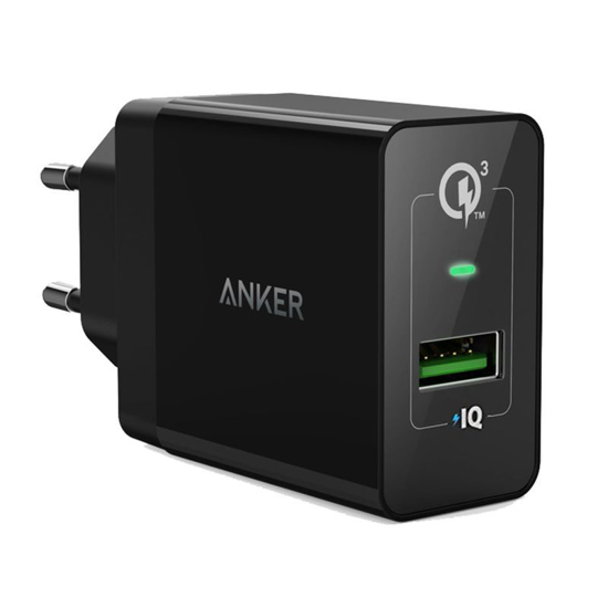 تصویر  شارژر دیواری انکر مدل A2013 Power Port Plus 1 iQ QC3