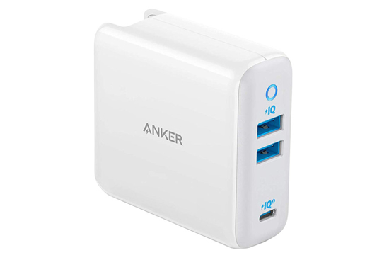 تصویر  شارژر دیواری 65W انکر مدل PowerPort III A2033