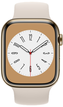 تصویر  ساعت هوشمند اپل واچ سری 8 مدل 41mm Stainless Steel Case with Solo Loop Band