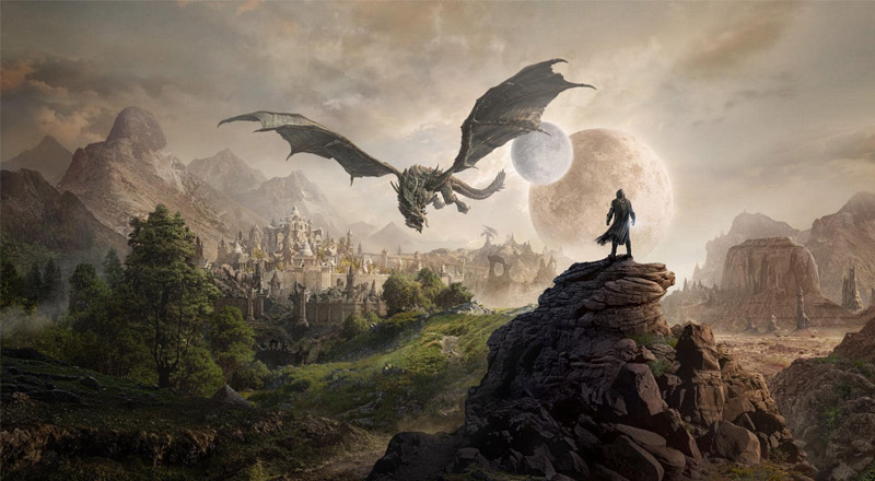 بهترین بازیهای پلیاستیشن 4-The Elder Scrolls Online: Elsweyr