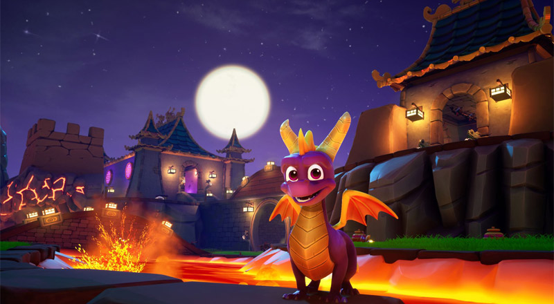 بهترین بازیهای پلیاستیشن 4-Spyro Reignited Trilogy